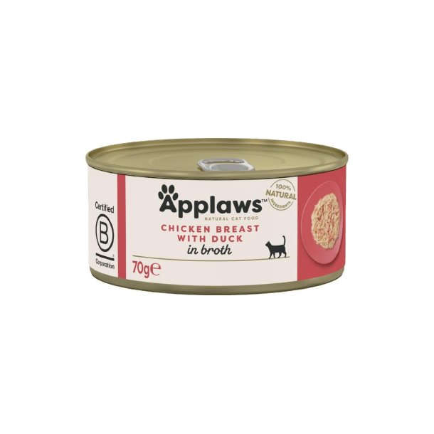 Applaws Kylling &amp; And 70g, Kat