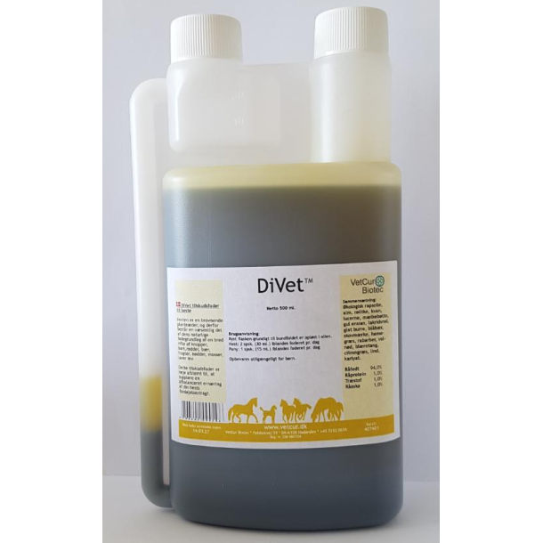 DiVet - Hest, 500 ml, VetCur