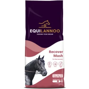 EQUILANNOO Recover Mash 15 kg. tilskudsfoder til heste for bedre restitution og v�skebalance