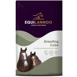 EQUILANNOO Breeding Cube 20 kg. hestefoder til avlshopper, f�l og plage