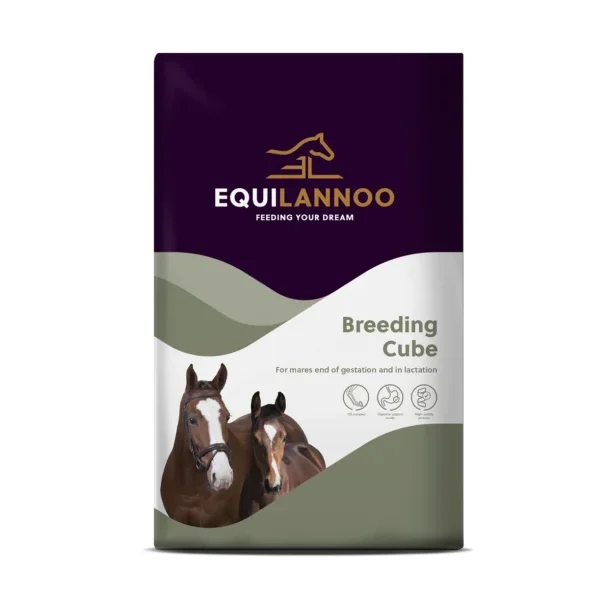 EQUILANNOO Breeding Cube 20 kg. hestefoder til avlshopper, f�l og plage