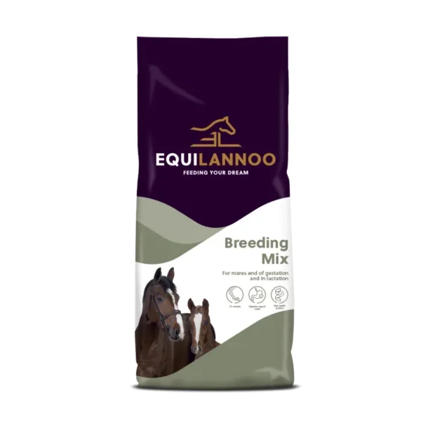 EQUILANNOO Breeding Mix 20 kg. hestefoder til avlshopper, f�l og plage