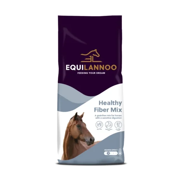 EQUILANNOO Healthy Fiber Mix 15 kg. hestefoder helt uden korn
