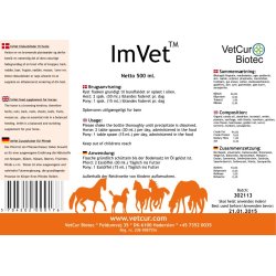 ImVet - Hest, 500 ml, VetCur