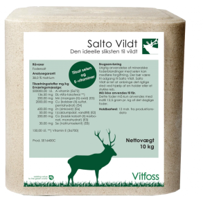 Salto Mineral-sliksten til vildt