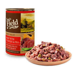 Sams Field True Meat Beef, Pumpkin & Peas 400g