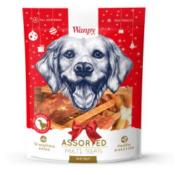 Wanpy Christmas Assorted. Multi Treats 300g