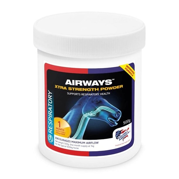 Equine America Airways Xtra Strength Powder 500 GR